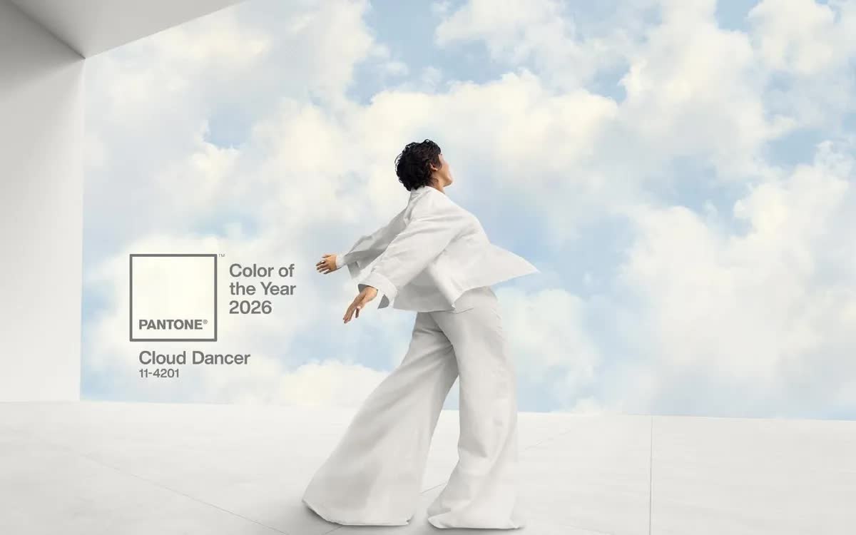 Pantone’s 2026 Colour “Cloud Dancer”