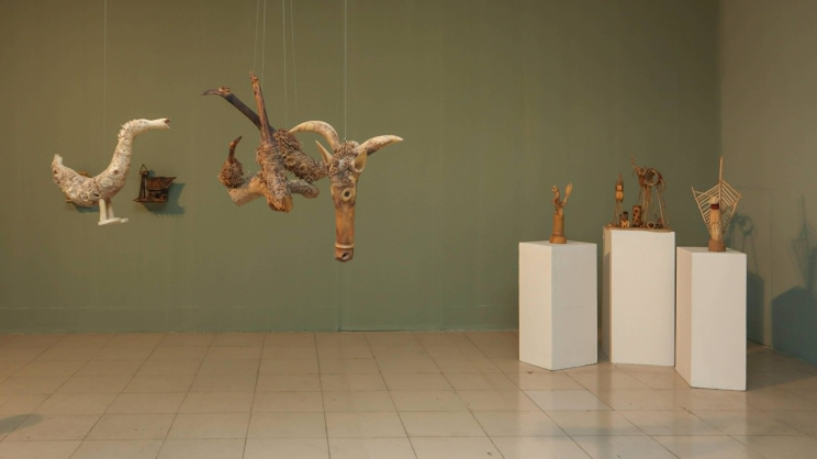 Folk art exhibition ‘Dharon’