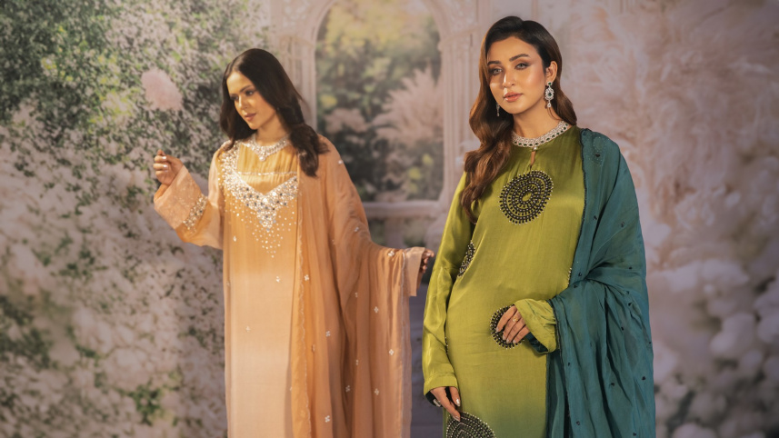 this Eid with elegant flowy dresses
