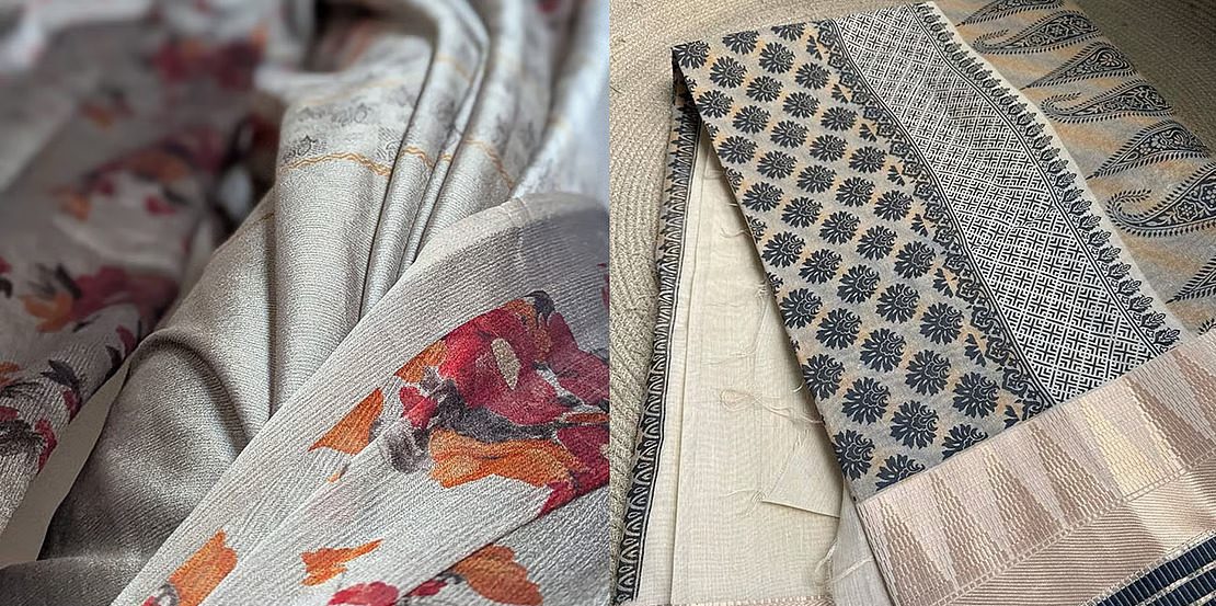 Vintage Thrift Sarees